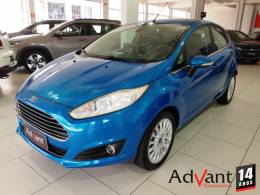 FORD - FIESTA - 2013/2014 - Azul - R$ 47.900,00