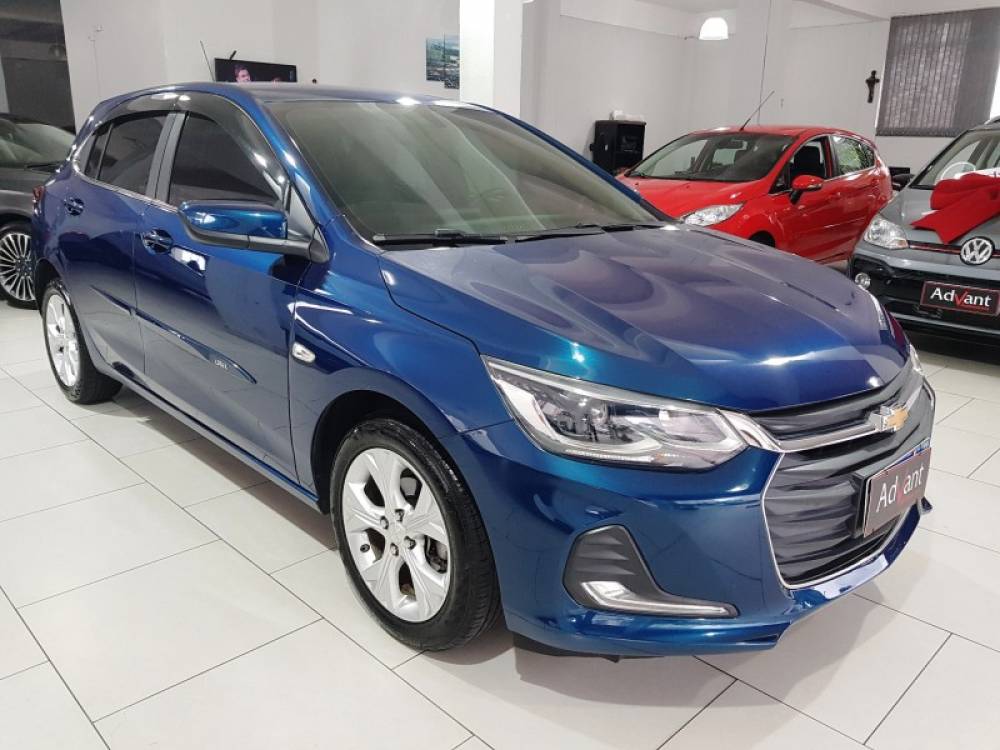 CHEVROLET - ONIX - 2019/2020 - Azul - R$ 77.900,00