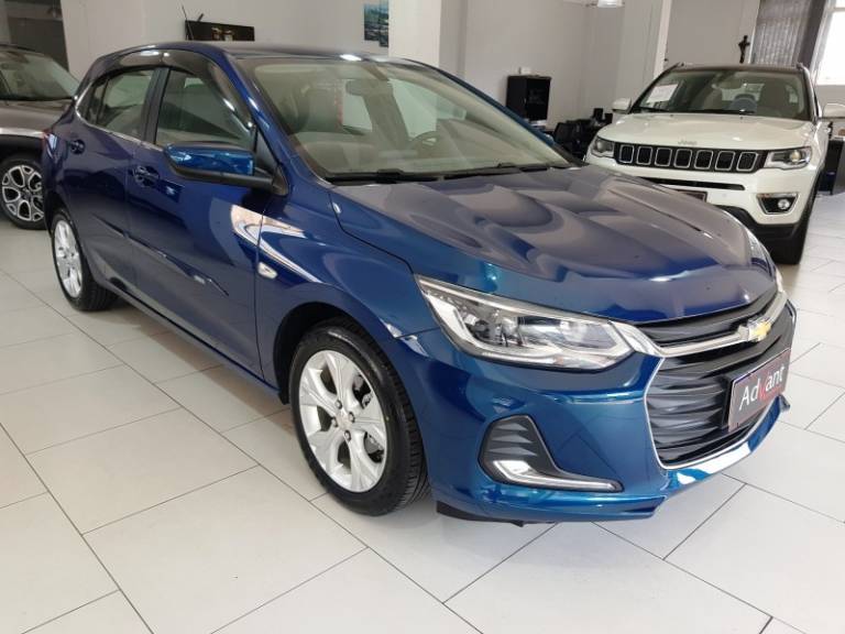 CHEVROLET - ONIX - 2019/2020 - Azul - R$ 78.900,00