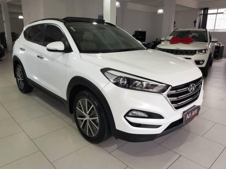 HYUNDAI - TUCSON - 2017/2018 - Branca - R$ 107.900,00