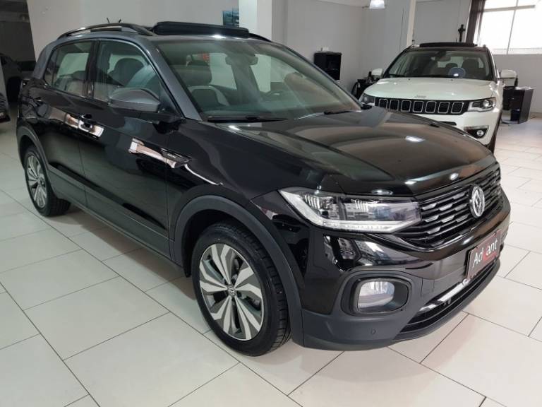 VOLKSWAGEN - T-CROSS - 2019/2020 - Preta - R$ 117.900,00