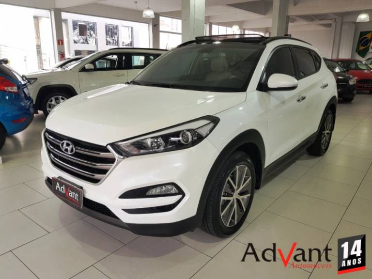 HYUNDAI - TUCSON - 2017/2018 - Branca - R$ 107.900,00