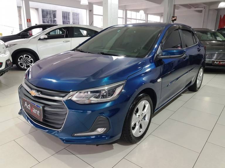 CHEVROLET - ONIX - 2019/2020 - Azul - R$ 77.900,00