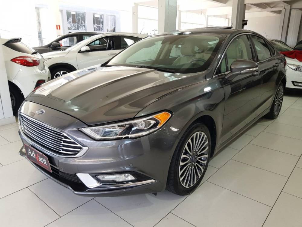 FORD - FUSION - 2017/2018 - Cinza - R$ 112.900,00